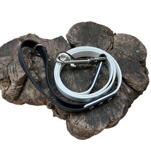 3.5’ Biothane Deluxe Dog Leash - 5/8" width - waterproof, stink proof USA Made